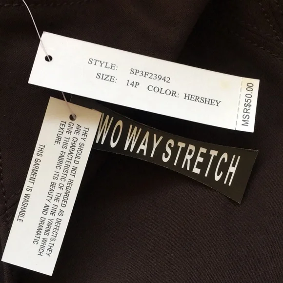 NWT Stretch Pants - Picture 5 of 6